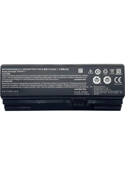 Monster Abra A5 V16.7, A5 V16.7.1 Notebook Bataryası, Pili