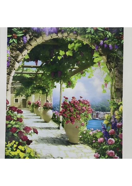 5d Yapışan Boncuk Goblen Mozaik Tablo Pano 40 x 50 cm 76527
