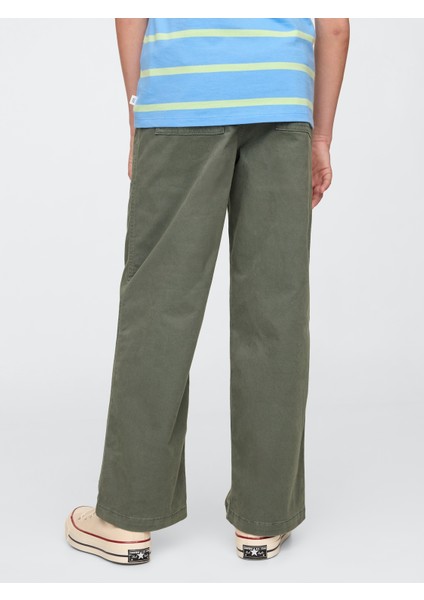 Erkek Çocuk Yeşil Ultrasoft Khaki Pantolon modelleri