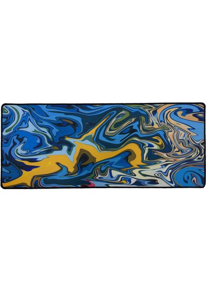 Kaymaz Tabanlı Mouse Pad Büyük Boy Gaming Oyuncu Uyumlu Xl 70 x 30 cm Colorful - FC985