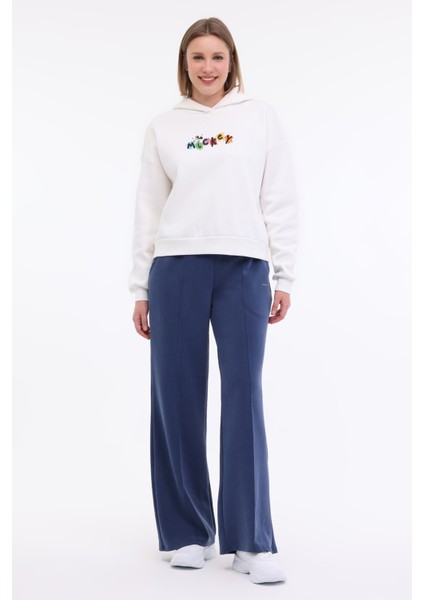 Wl Aprıl 17GFL913 3pr Ekru Kadın Sweatshirt