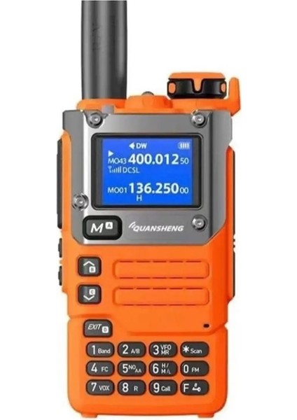 si ile Quansheng Uv-K6 El Telsizi Tkstar Mayk-Program Kablo-Ek Anten Paket