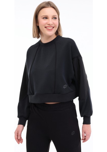 W-Bethany C Neck Swt 4pr Siyah Kadın Sweatshirt