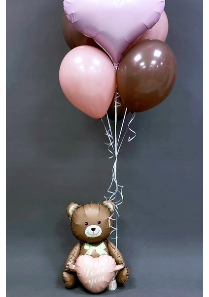 Kalpli Ayıcık Folyo Balon Oturan Model fiyatları