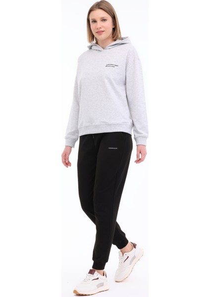 Wb Jogger 22CT133 5fx Siyah Kadın Eşofman Altı