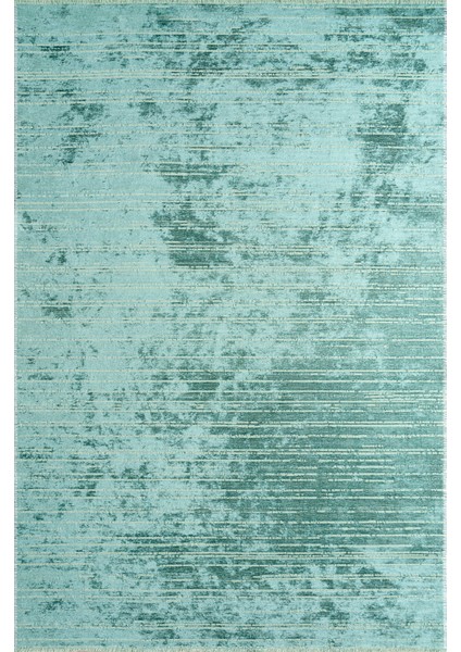 Azur UZ03C Su Yeşili Pamuk Akrilik Yumuşak Dokulu Modern Kilim Karademir Home