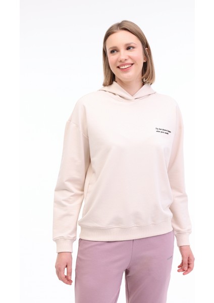 Wl Anna 17CT1179 5fx Bej Kadın Sweatshirt