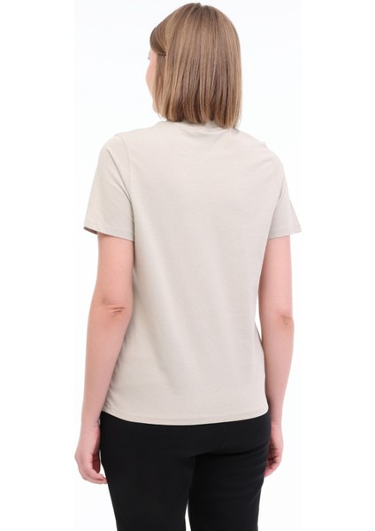 Wl Robı 11MS468 5fx Haki Kadın Kısa Kol T-Shirt fiyatları