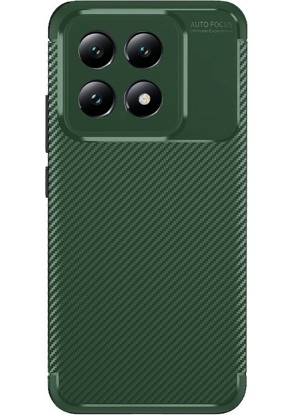 Xiaomi 14T Kılıf Focus Carbon Silikon Kapak