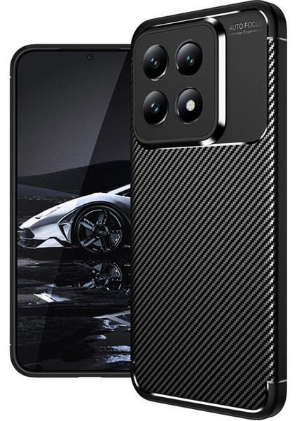 Xiaomi 14T Kılıf Focus Carbon Silikon Kapak modelleri