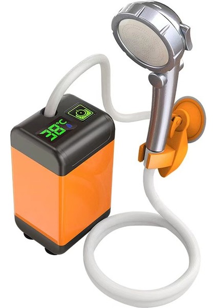 Şarjlı Taşınabilir Kamp Duşu (Su Pompası) Pil Kapasitesi: 7800 Mah modelleri