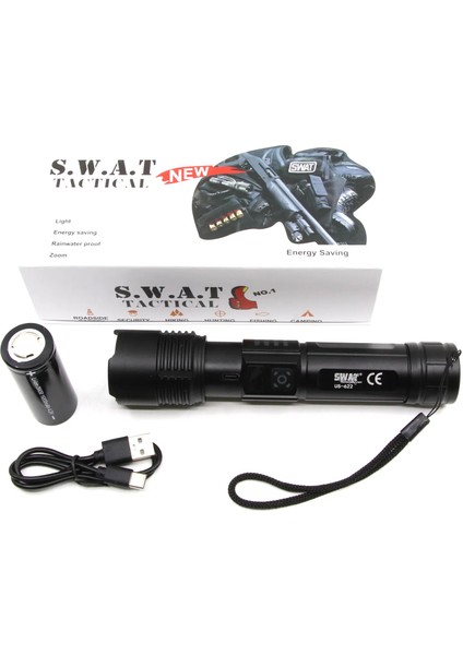LED El Feneri 20W 2000 Lümen US-622