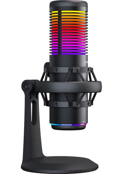 Bemol Siyah Rgb Shock Mount Masaüstü Mikrofon