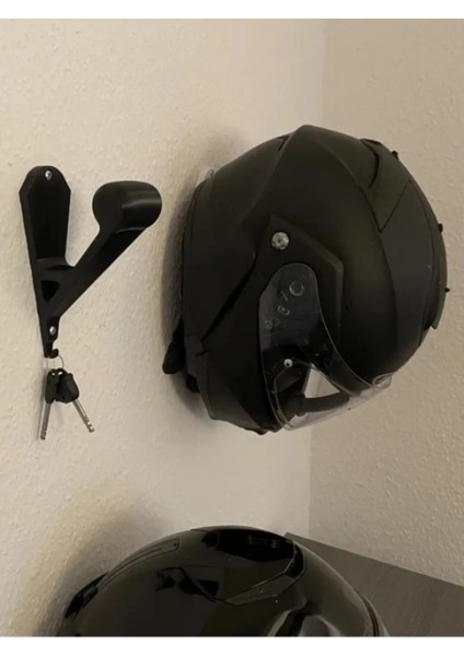 Motosiklet Bisiklet Scooter Kask Duvar Askısı Kask Tutucu ( Vida Dübel Dahil ) fiyatları