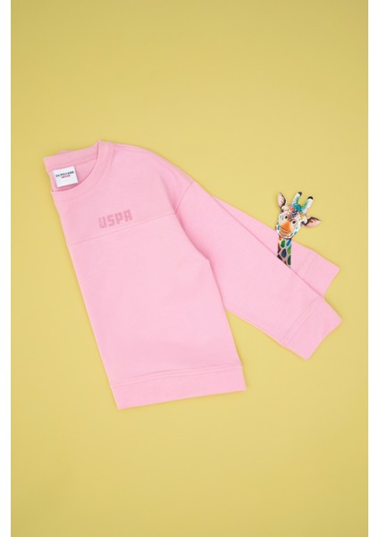 Kız Çocuk Pembe Sweatshirt 50296380-VR041