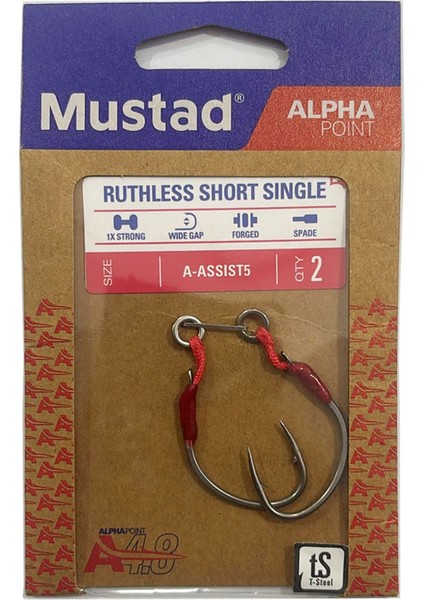 Alpha Point Ruthless Short Single A-Assıst5 Asist Olta Iğnesi