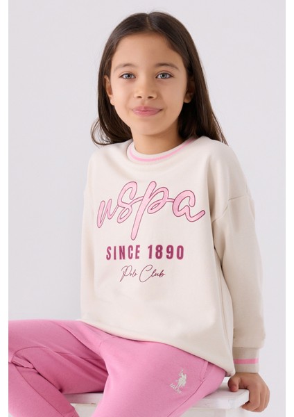 Kız Çocuk Bej Pijama Takım 50299820-VR011