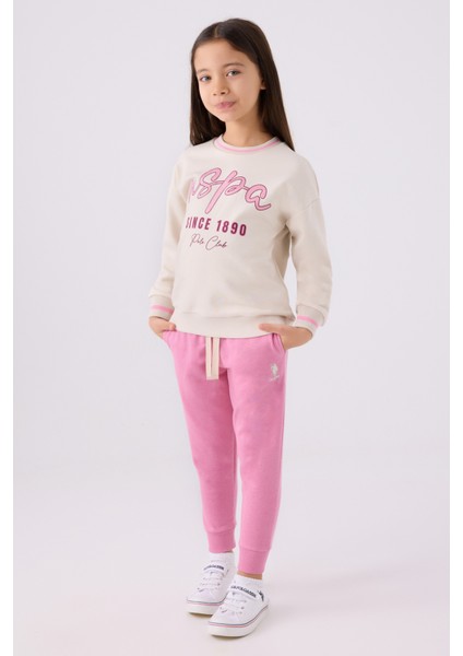 Kız Çocuk Bej Pijama Takım 50299820-VR011