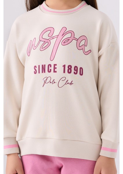 Kız Çocuk Bej Pijama Takım 50299820-VR011