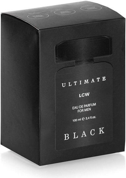 Ultimate Black Edp Erkek Parfüm 100 ml