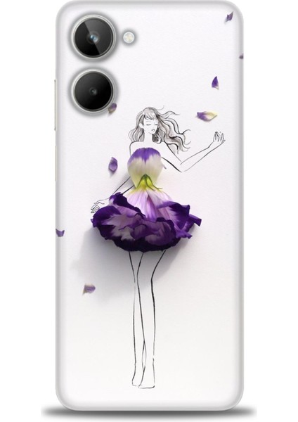 Realme 10 Ile Tam Uyumlu Hd Baskılı Silikon Kılıf - Realme - 740