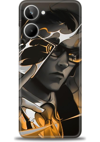 Realme 10 Ile Tam Uyumlu Hd Baskılı Silikon Kılıf - Realme - 894