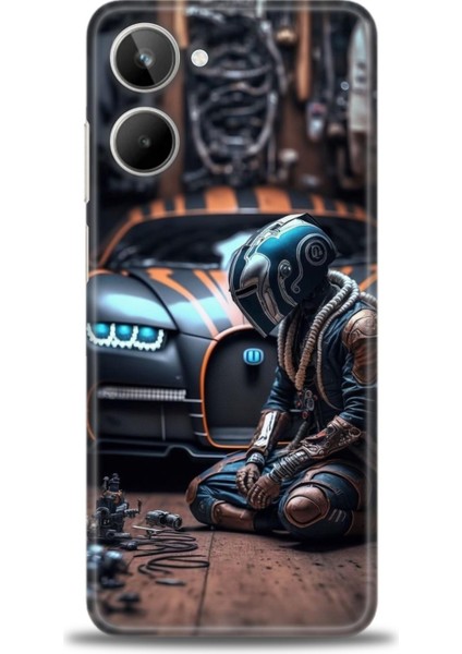 Realme 10 Ile Tam Uyumlu Hd Baskılı Silikon Kılıf - Realme - 984