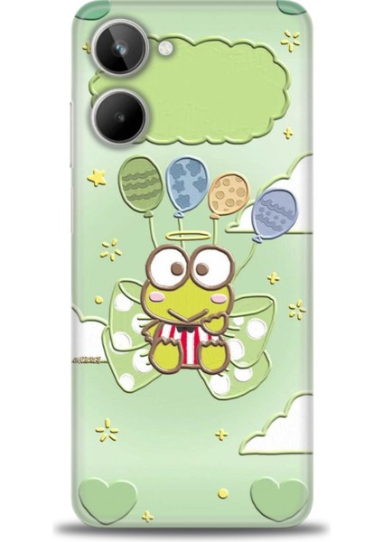 Realme 10 Ile Tam Uyumlu Hd Baskılı Silikon Kılıf - Realme - 445