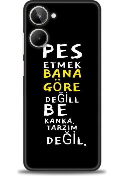 Realme 10 Ile Tam Uyumlu Hd Baskılı Silikon Kılıf - Realme - 475