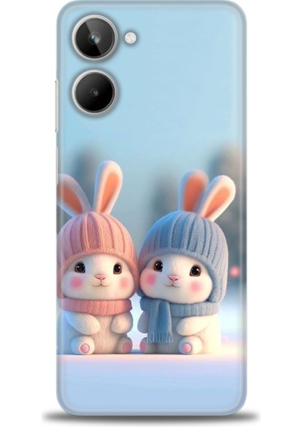 Realme 10 Ile Tam Uyumlu Hd Baskılı Silikon Kılıf - Realme - 193