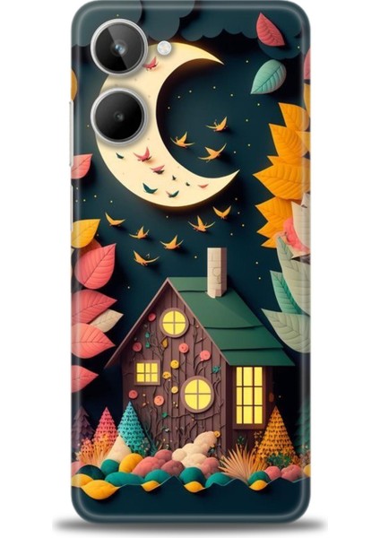 Realme 10 Ile Tam Uyumlu Hd Baskılı Silikon Kılıf - Realme - 626