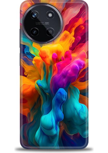 Realme 11 Ile Tam Uyumlu Hd Baskılı Silikon Kılıf - Realme - 43