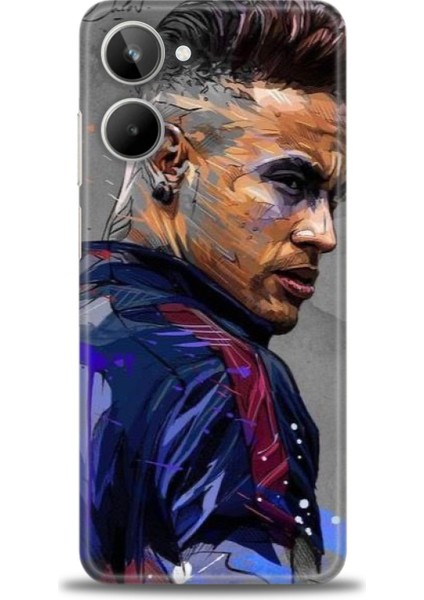 Realme 10 Ile Tam Uyumlu Hd Baskılı Silikon Kılıf - Realme - 458