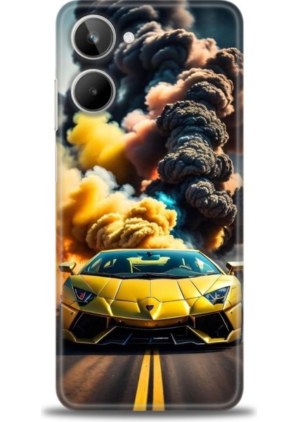 Realme 10 Ile Tam Uyumlu Hd Baskılı Silikon Kılıf - Realme - 853