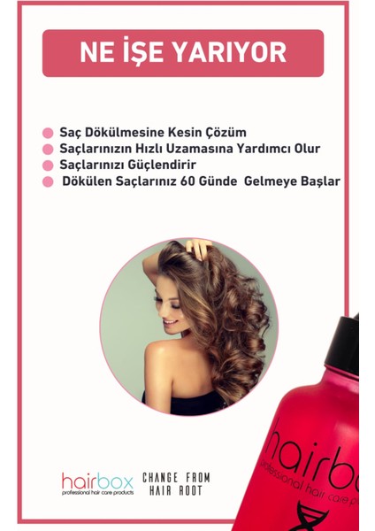 HAİRBOX Kadın Saç Serum, Saç Serumu ( 1 Serum ) fiyatları