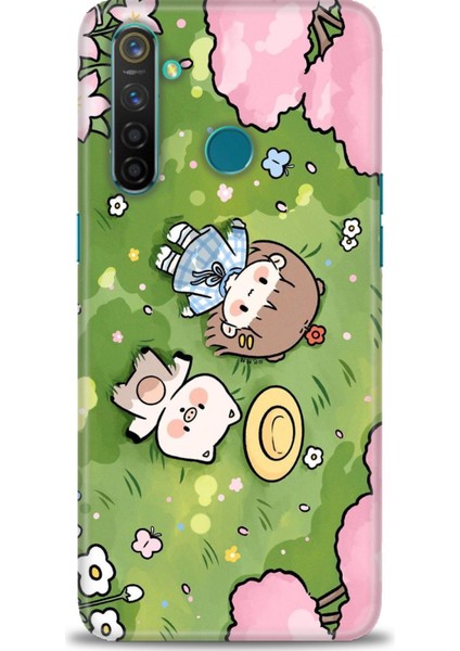 Realme 5 Pro Ile Tam Uyumlu Hd Baskılı Silikon Kılıf - Realme - 152