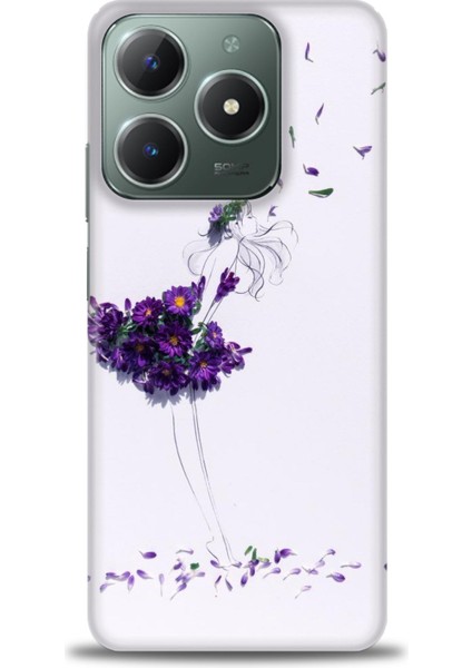 Realme C61 Ile Tam Uyumlu Hd Baskılı Silikon Kılıf - Realme - 752