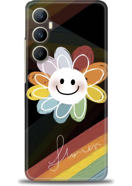 Realme C65 Ile Tam Uyumlu Hd Baskılı Silikon Kılıf - Realme - 779