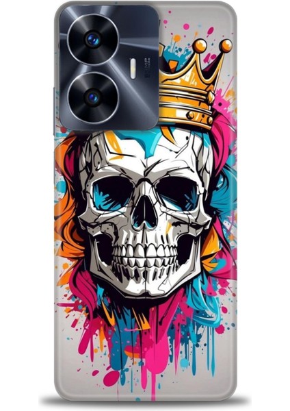 Realme C55 Ile Tam Uyumlu Hd Baskılı Silikon Kılıf - Realme - 993
