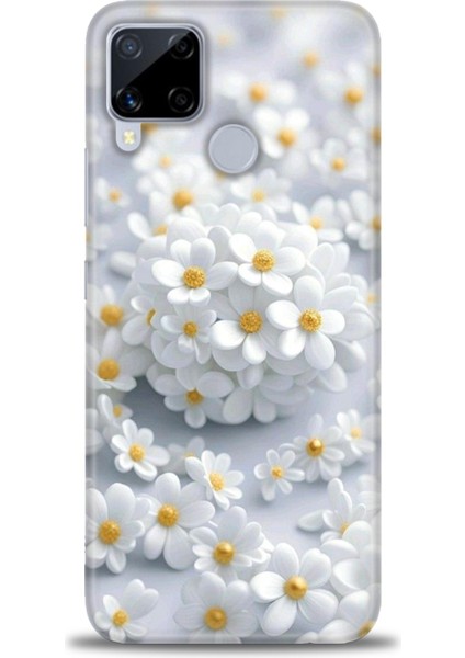Realme C15 Ile Tam Uyumlu Hd Baskılı Silikon Kılıf - Realme - 173
