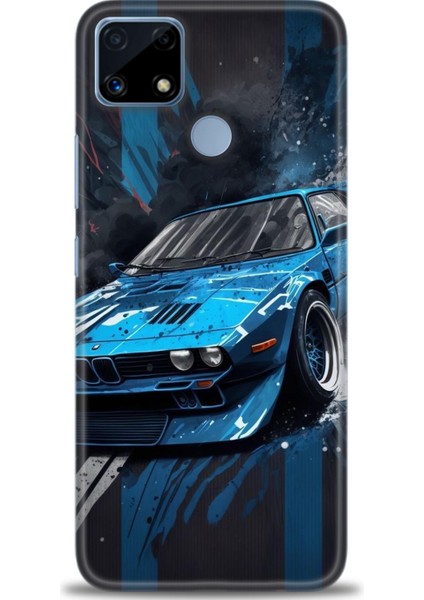 Realme C25 Ile Tam Uyumlu Hd Baskılı Silikon Kılıf - Realme - 241