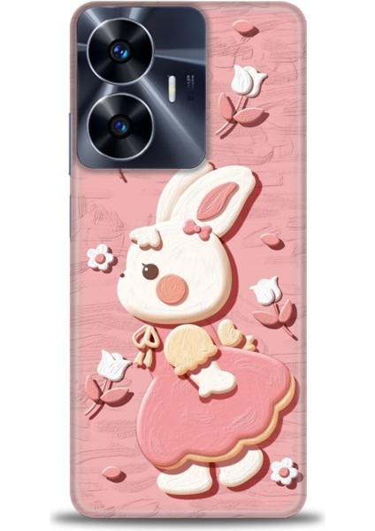 Realme C55 Ile Tam Uyumlu Hd Baskılı Silikon Kılıf - Realme - 838