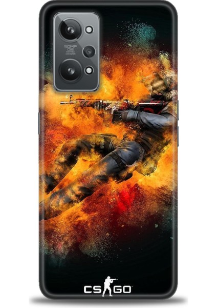 Realme Gt2 Ile Tam Uyumlu Hd Baskılı Silikon Kılıf - Realme - 790