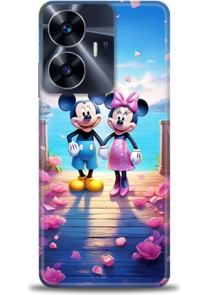 Realme C55 Ile Tam Uyumlu Hd Baskılı Silikon Kılıf - Realme - 928