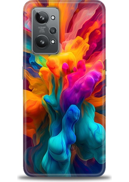 Realme Gt2 Ile Tam Uyumlu Hd Baskılı Silikon Kılıf - Realme - 43