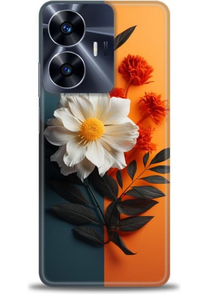 Realme C55 Ile Tam Uyumlu Hd Baskılı Silikon Kılıf - Realme - 971