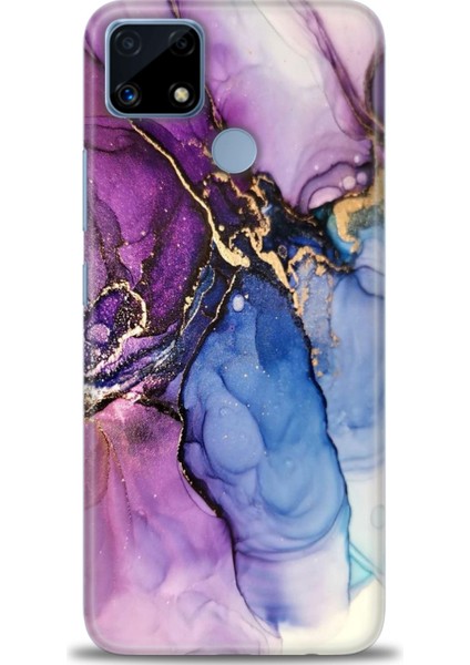 Realme C25 Ile Tam Uyumlu Hd Baskılı Silikon Kılıf - Realme - 50