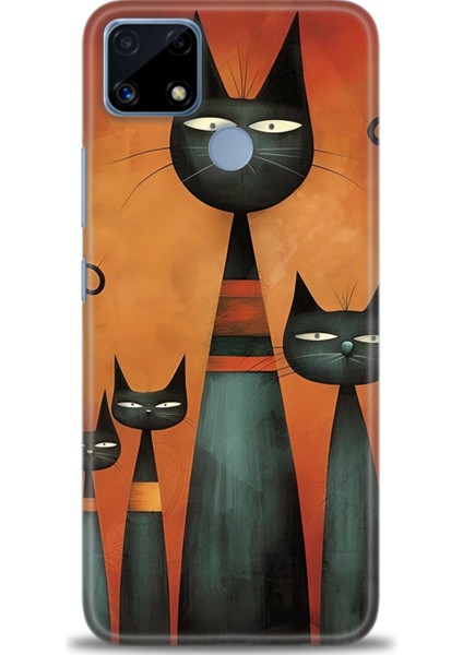 Realme C25S Ile Tam Uyumlu Hd Baskılı Silikon Kılıf - Realme - 304