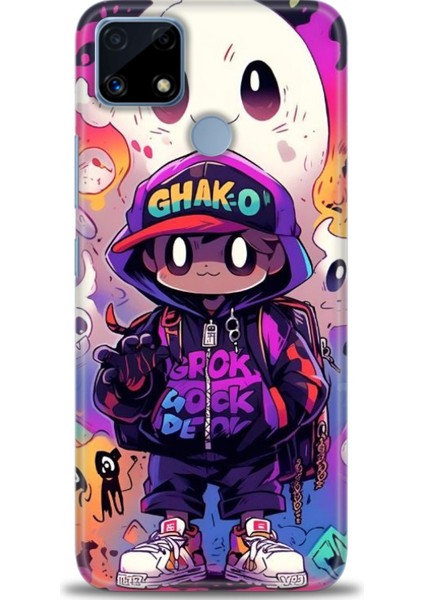 Realme C25S Ile Tam Uyumlu Hd Baskılı Silikon Kılıf - Realme - 911