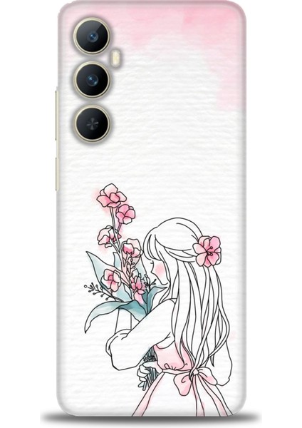 Realme C65 Ile Tam Uyumlu Hd Baskılı Silikon Kılıf - Realme - 759
